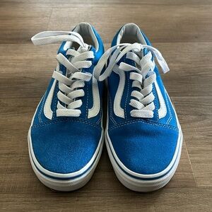 Vans Old Skool Suede Blue Size 3.5 Men / 5.0 Women